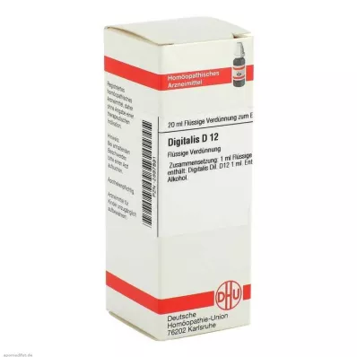 DIGITALIS D 12 Dilution, 20 ml