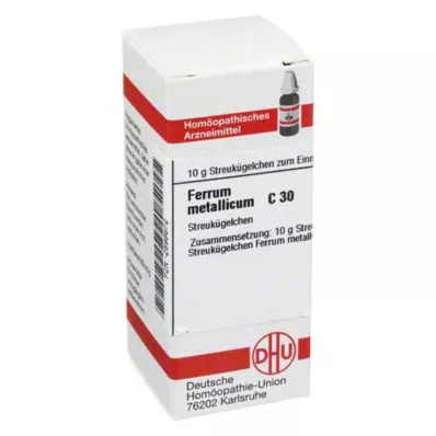 FERRUM METALLICUM C 30 globules, 10 g FERRUM METALLICUM C 30 globules, 10 g