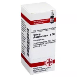 FERRUM PHOSPHORICUM C 30 globules, 10 g