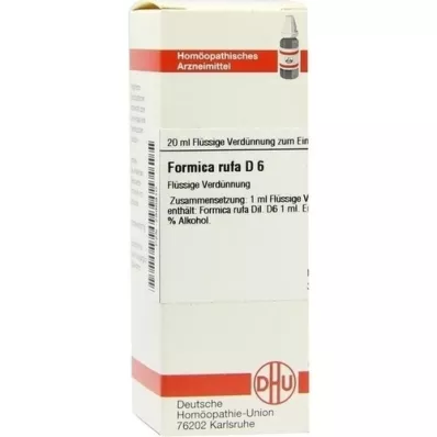 FORMICA RUFA D 6 Dilution, 20 ml