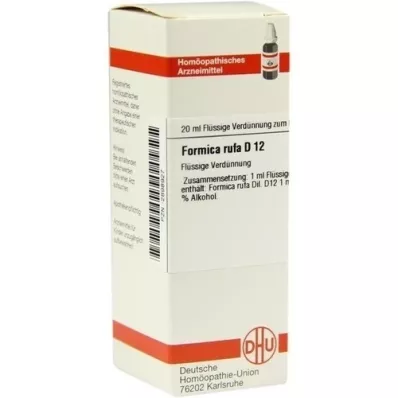 FORMICA RUFA D 12 Dilution, 20 ml