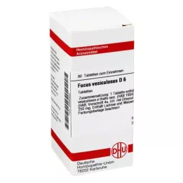 FUCUS VESICULOSUS D 6 tablets, 80 pc