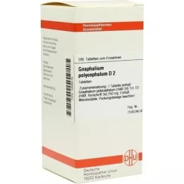 GNAPHALIUM POLYCEPHALUM D 2 tablets, 200 pc