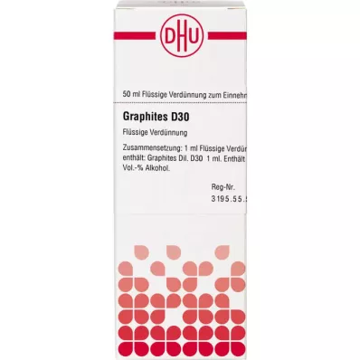 GRAPHITES D 30 Dilution, 50 ml