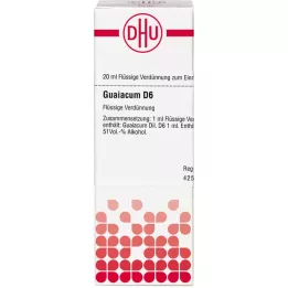 GUAIACUM D 6 Dilution, 20 ml