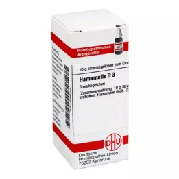 HAMAMELIS D 3 globules, 10 g
