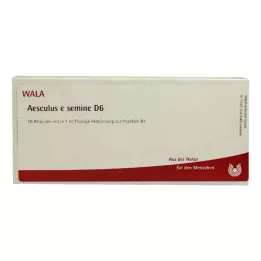AESCULUS E semine D 6 Ampoules, 10X1 ml
