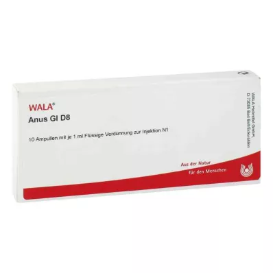 ANUS GL D 8 Ampoules, 10X1 ml ANUS GL D 8 Ampoules, 10X1 ml