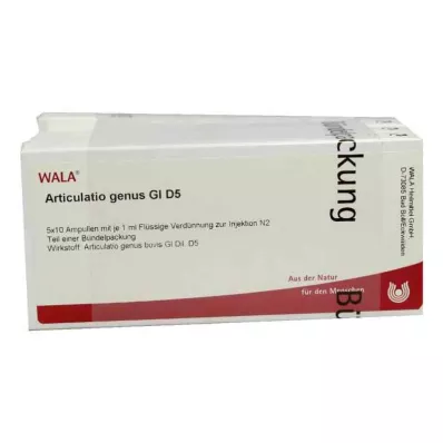 ARTICULATIO genus GL D 5 ampoules, 50X1 ml