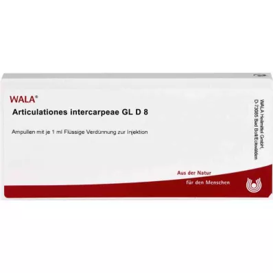 ARTICULATIONES intercarpeae GL D 8 ampoules, 10X1 ml