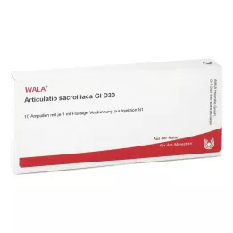 ARTICULATIO sacroiliaca GL D 30 ampoules, 10X1 ml