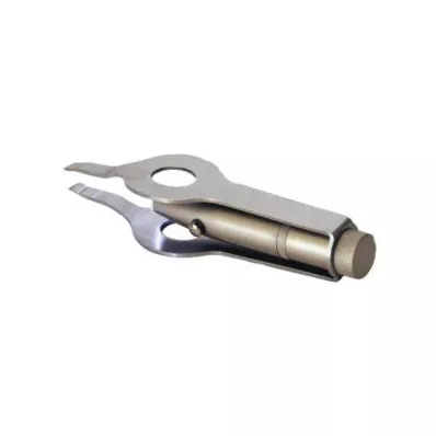 NIPPES Tweezers stainless w.light No.767E, 1 pc NIPPES Tweezers stainless w.light No.767E, 1 pc