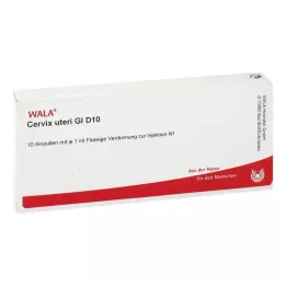 CERVIX uteri GL D 10 ampoules, 10X1 ml