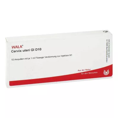 CERVIX uteri GL D 10 ampoules, 10X1 ml