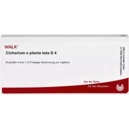 CICHORIUM E planta tota D 4 Ampoules, 10X1 ml