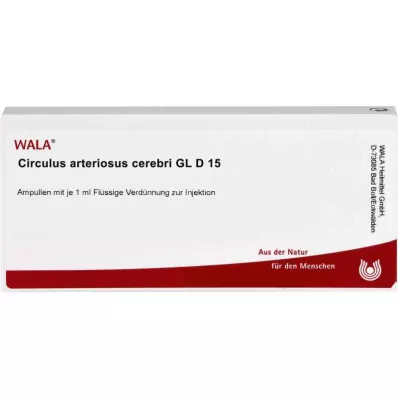 CIRCULUS arteriosus cerebri GL D 15 ampoules, 10X1 ml CIRCULUS arteriosus cerebri GL D 15 ampoules, 10X1 ml