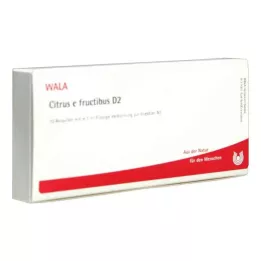 CITRUS E FRUCTIBUS D 2 Ampoules, 10X1 ml