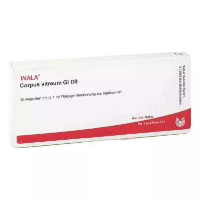 CORPUS VITREUM GL D 8 Ampoules, 10X1 ml CORPUS VITREUM GL D 8 Ampoules, 10X1 ml