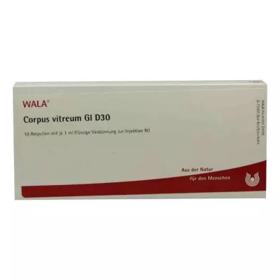 CORPUS VITREUM GL D 30 Ampoules, 10X1 ml CORPUS VITREUM GL D 30 Ampoules, 10X1 ml