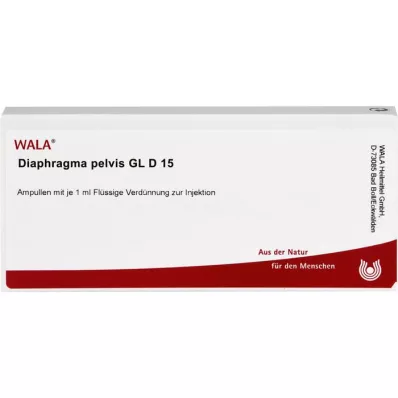 DIAPHRAGMA PELVIS GL D 15 Ampoules, 10X1 ml