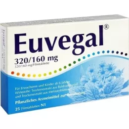 EUVEGAL 320 mg/160 mg film-coated tablets, 25 pcs