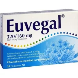 EUVEGAL 320 mg/160 mg film-coated tablets, 50 pcs