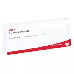 ENDOCARDIUM GL D 15 Ampoules, 10X1 ml