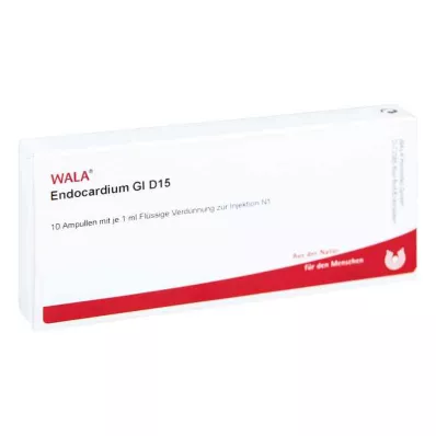 ENDOCARDIUM GL D 15 Ampoules, 10X1 ml