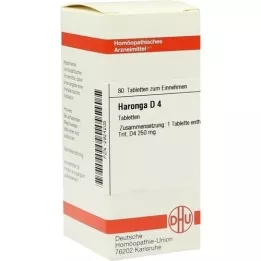 HARONGA D 4 tablets, 80 pc