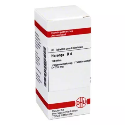 HARONGA D 4 tablets, 80 pc HARONGA D 4 tablets, 80 pc