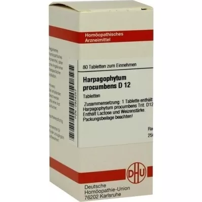 HARPAGOPHYTUM PROCUMBENS D 12 tablets, 80 pc