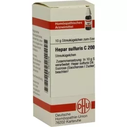 HEPAR SULFURIS C 200 globules, 10 g