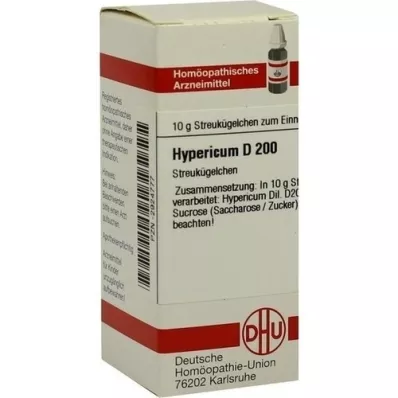 HYPERICUM D 200 globules, 10 g