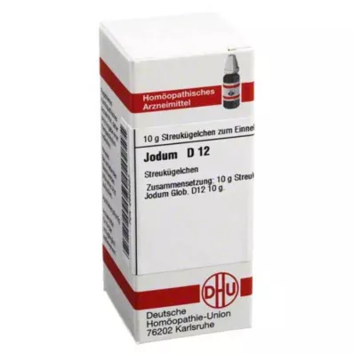 JODUM D 12 globules, 10 g JODUM D 12 globules, 10 g