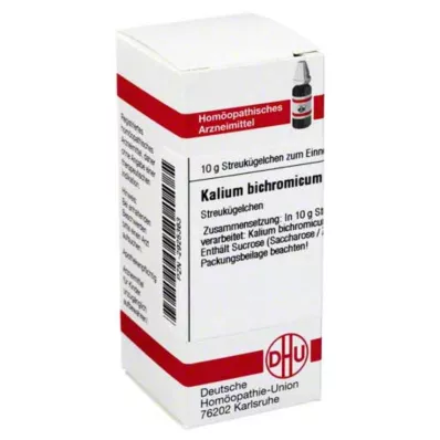 KALIUM BICHROMICUM C 30 globules, 10 g