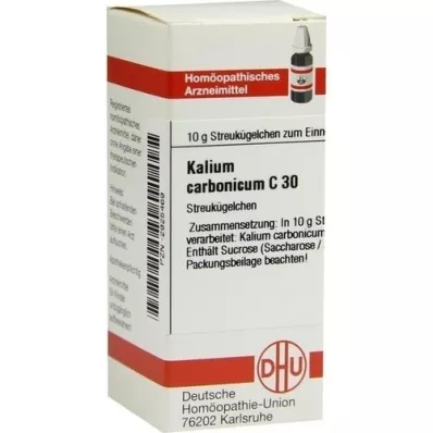 KALIUM CARBONICUM C 30 globules, 10 g