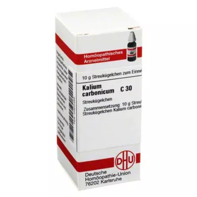 KALIUM CARBONICUM C 30 globules, 10 g KALIUM CARBONICUM C 30 globules, 10 g