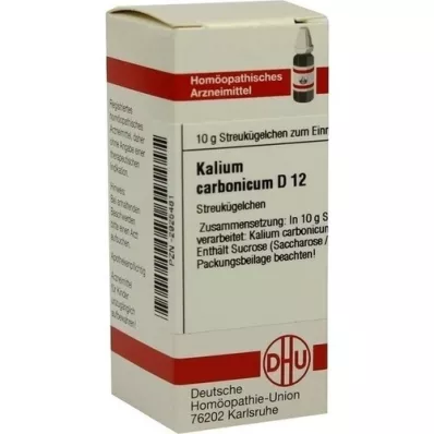 KALIUM CARBONICUM D 12 globules, 10 g