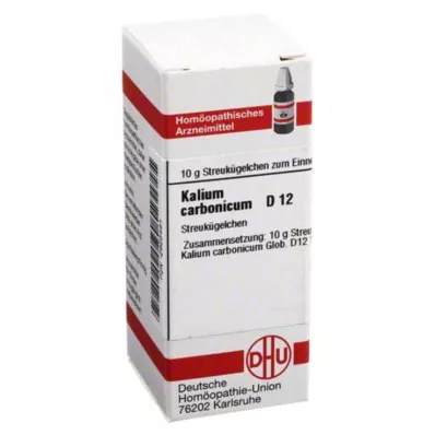 KALIUM CARBONICUM D 12 globules, 10 g KALIUM CARBONICUM D 12 globules, 10 g