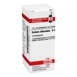 KALIUM CHLORATUM D 4 globules, 10 g