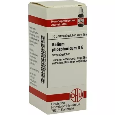 KALIUM PHOSPHORICUM D 6 globules, 10 g