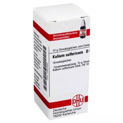 KALIUM SULFURICUM D 6 globules, 10 g