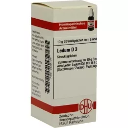 LEDUM D 3 globules, 10 g