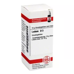 LEDUM D 3 globules, 10 g