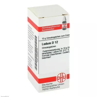 LEDUM D 12 globules, 10 g