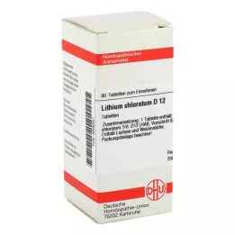 LITHIUM CHLORATUM D 12 tablets, 80 pc