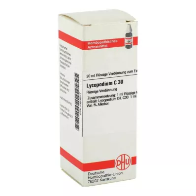 LYCOPODIUM C 30 dilution, 20 ml