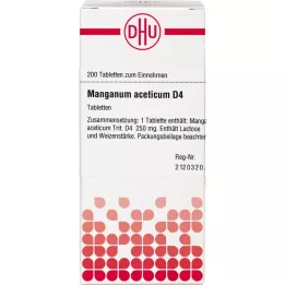 MANGANUM ACETICUM D 4 tablets, 200 pc