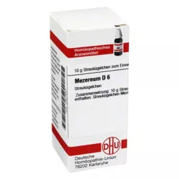 MEZEREUM D 6 globules, 10 g