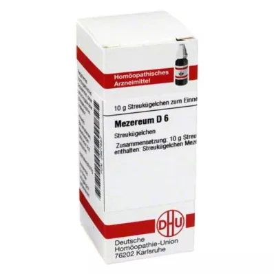 MEZEREUM D 6 globules, 10 g